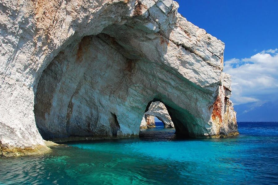 blue caves zante